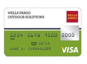 Wells Fargo OUTDOOR SOLUTIONS Card